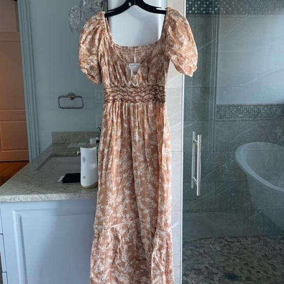 Free People Ellie Printed Midi Dress - Picture 6 of 13